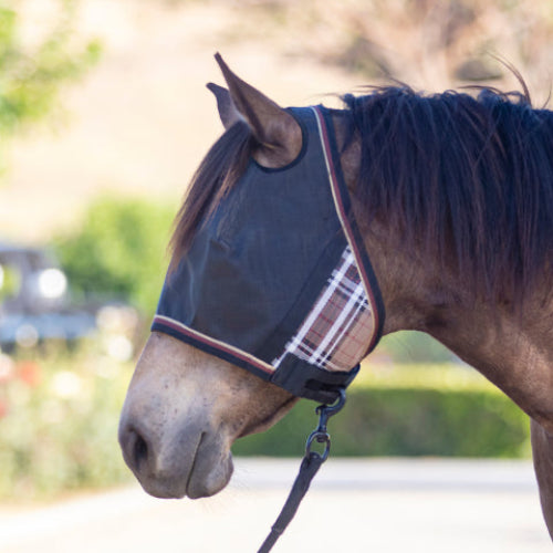 Kensington UViator 90% UV-protective catch fly mask with no nose or ears