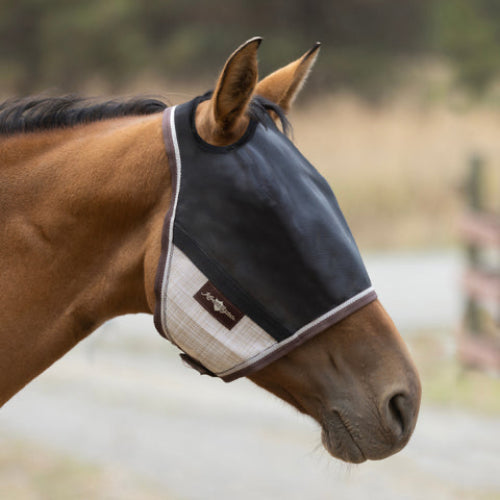 Kensington UViator 90% UV-protective catch fly mask with no nose or ears