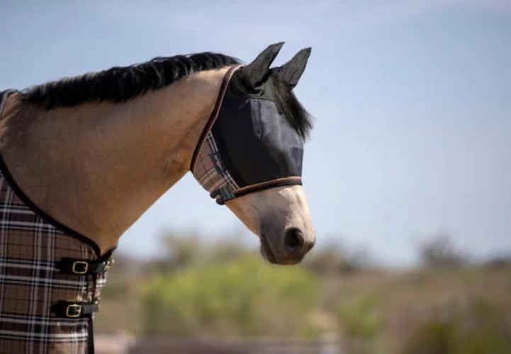 Kensington UViator 90% UV-protective catch fly mask with ears