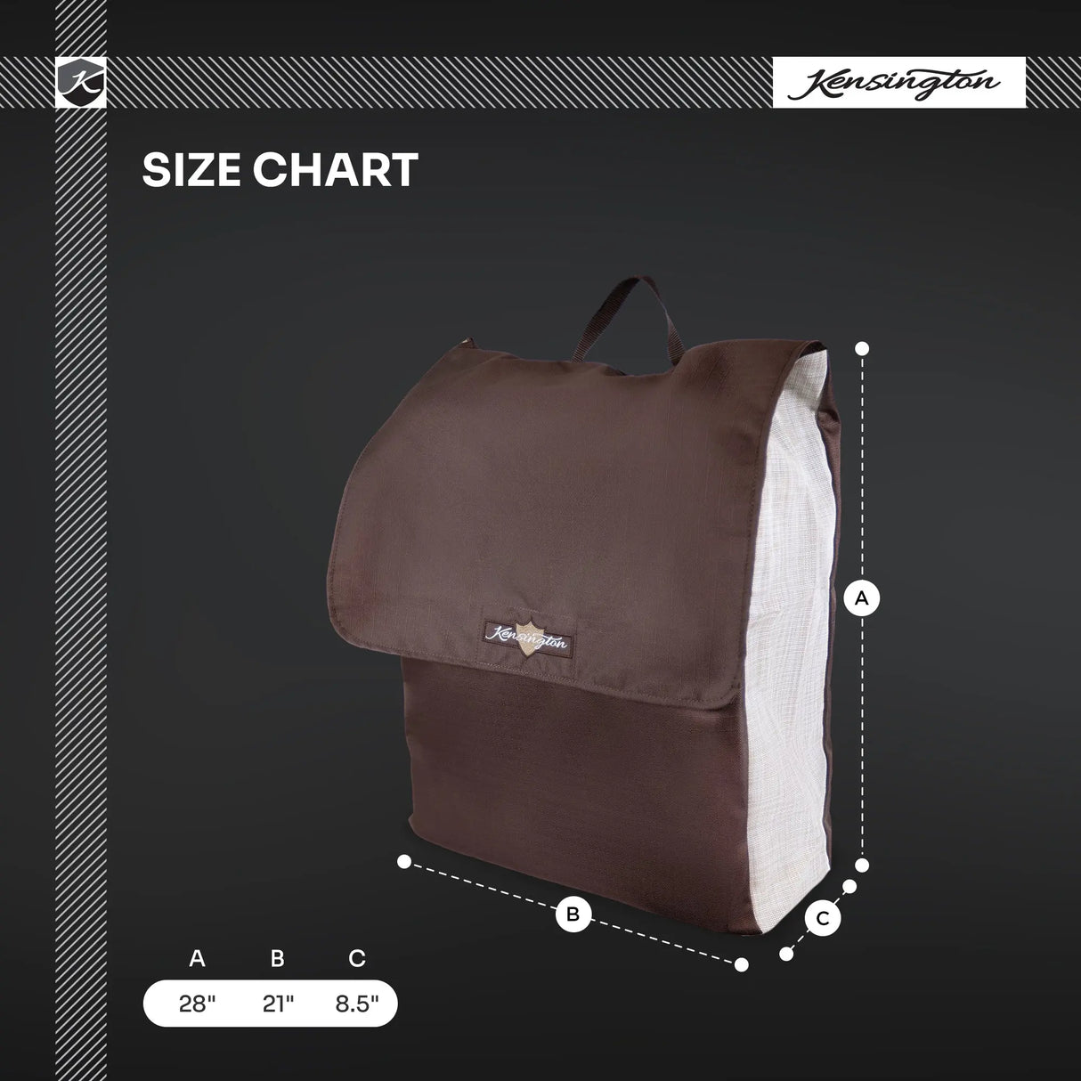 Kensington rug bag