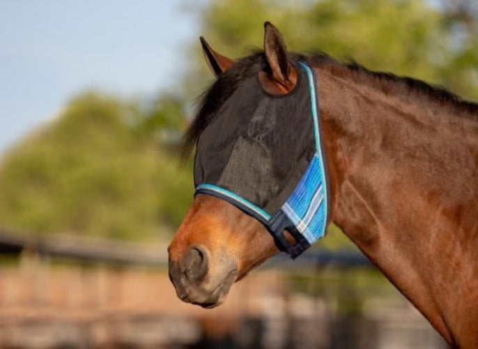 Kensington UViator 90% UV-protective catch fly mask with no nose or ears