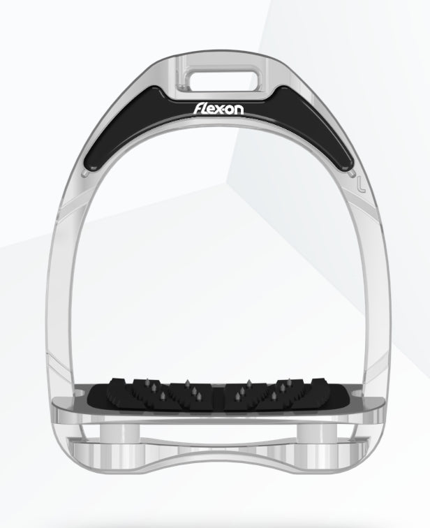 Flex-On Aluminium frame Ultra-grip stirrups (inclined or flat footbed)
