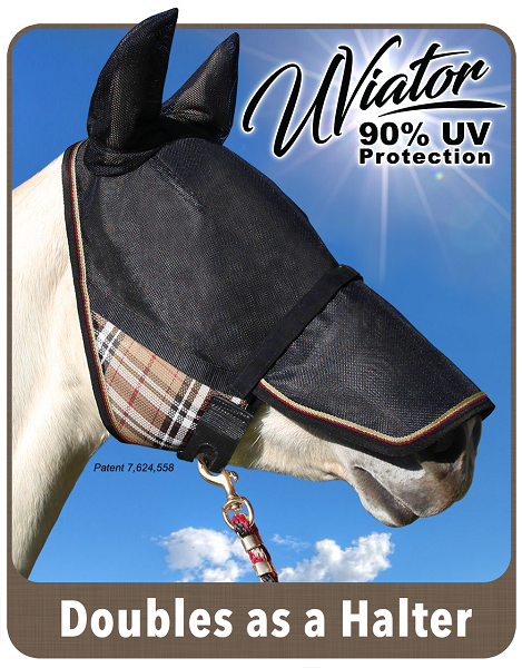 Kensington UViator fly mask with nose