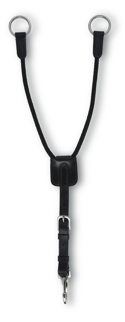 Silver Crown martingale attachment for breastplate