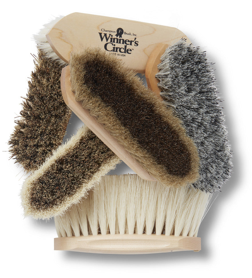 Winner's Circle grooming brushes: all-natural & really effective