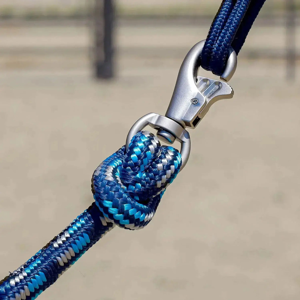 Kensington lead rope snap - close-up