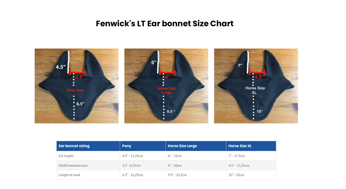 Fenwick LT (Liquid Titanium) ear bonnet with sound reducing ears