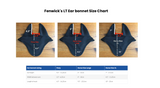 Fenwick LT (Liquid Titanium) ear bonnet with sound reducing ears