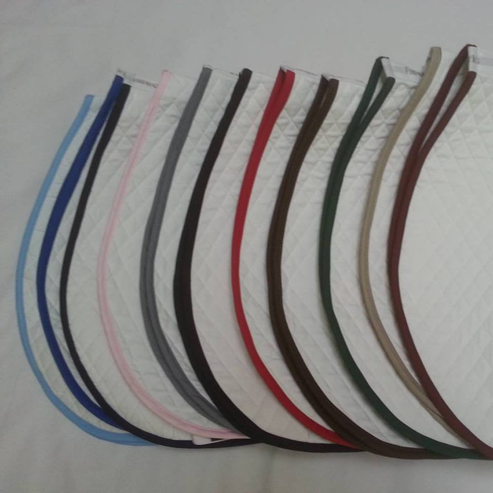 Fleeceworks bamboo-quilted GP/jump saddle pad