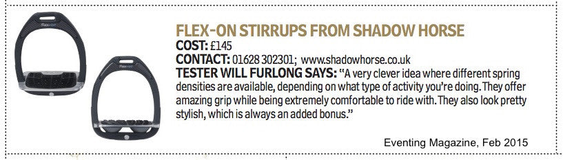 Flex-On Green Composite Ultra-grip stirrups (inclined or flat footbed)
