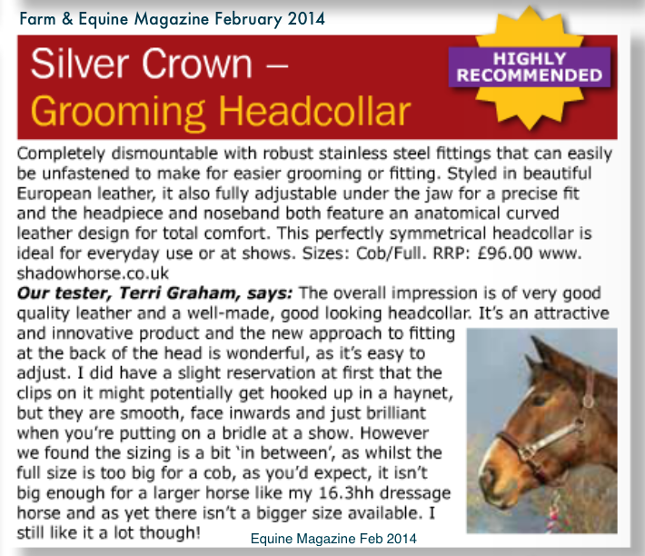Review: Equine Magazine Feb 2014