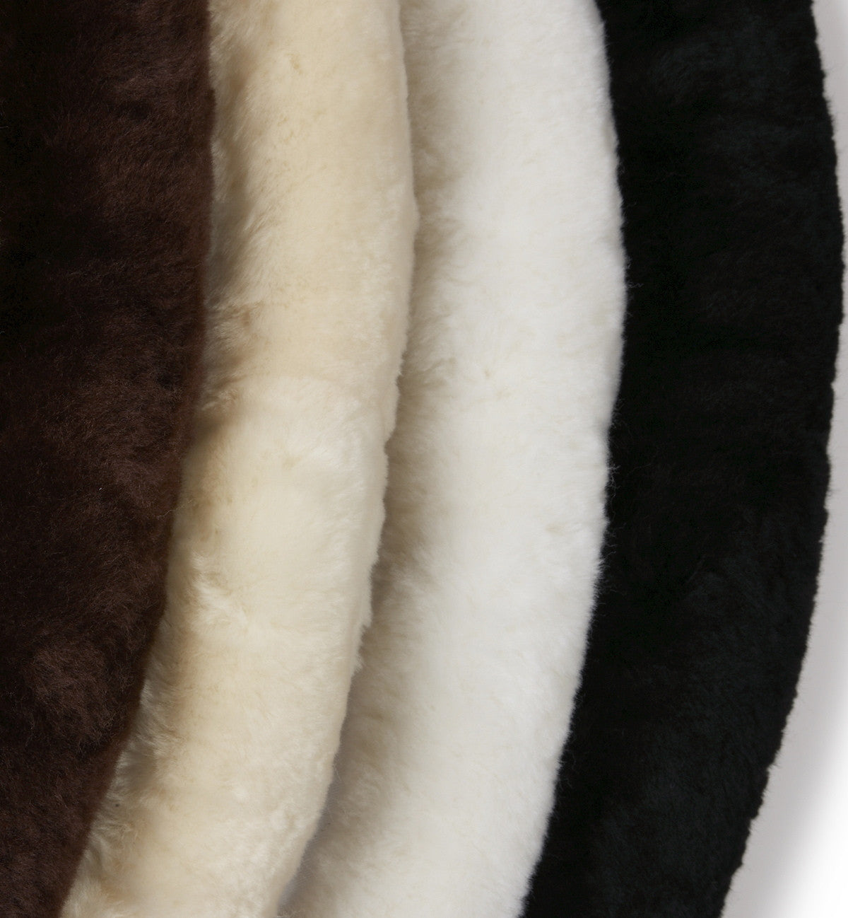 Fleeceworks Merino sheepskin breastcover set 3-piece