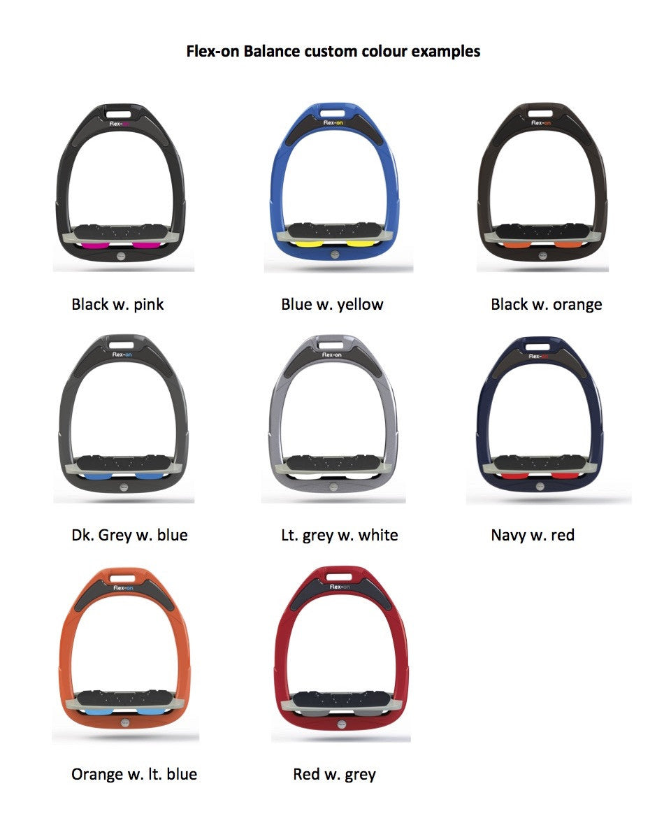 Flex-on Balance custom colour examples