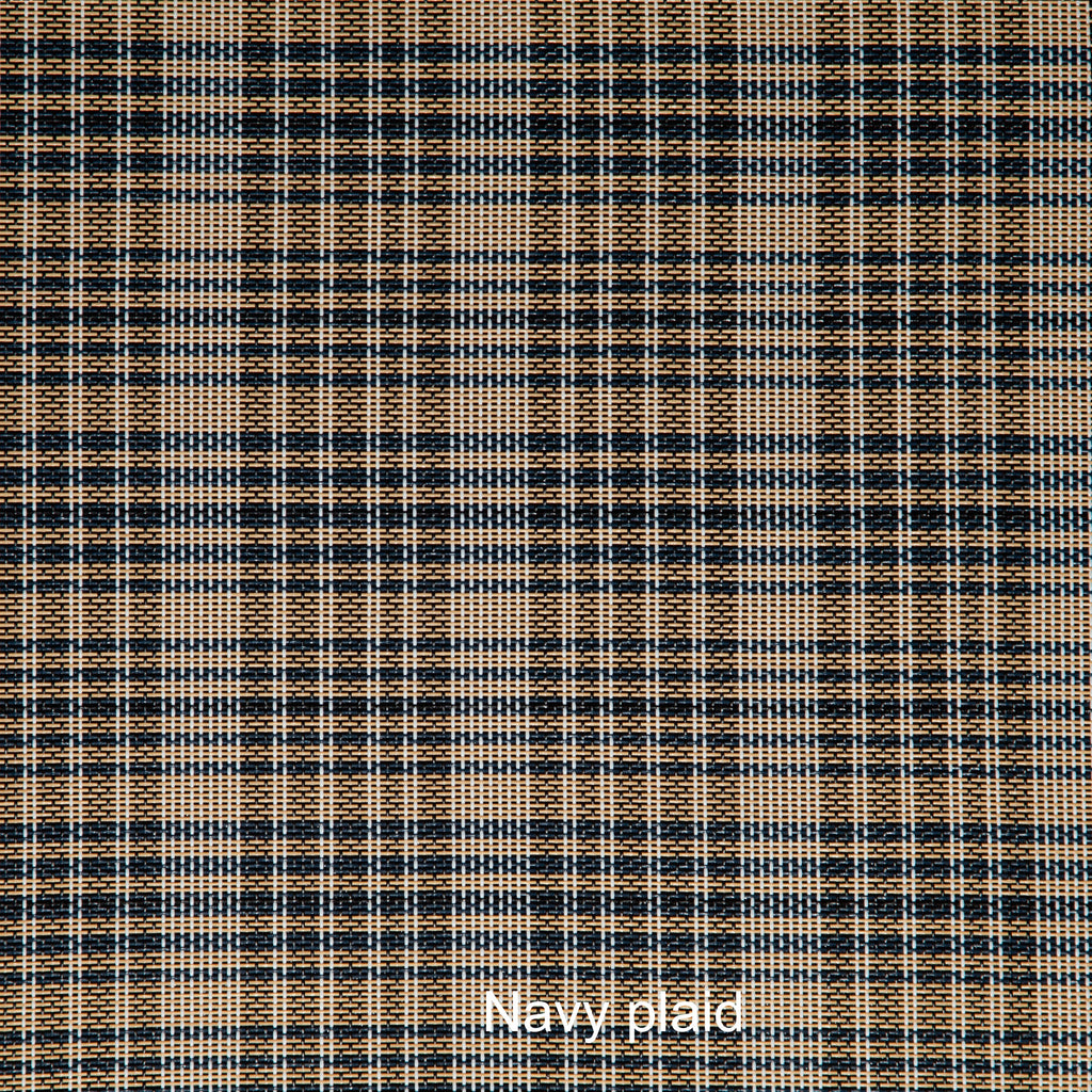 Navy plaid