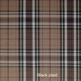 Black plaid