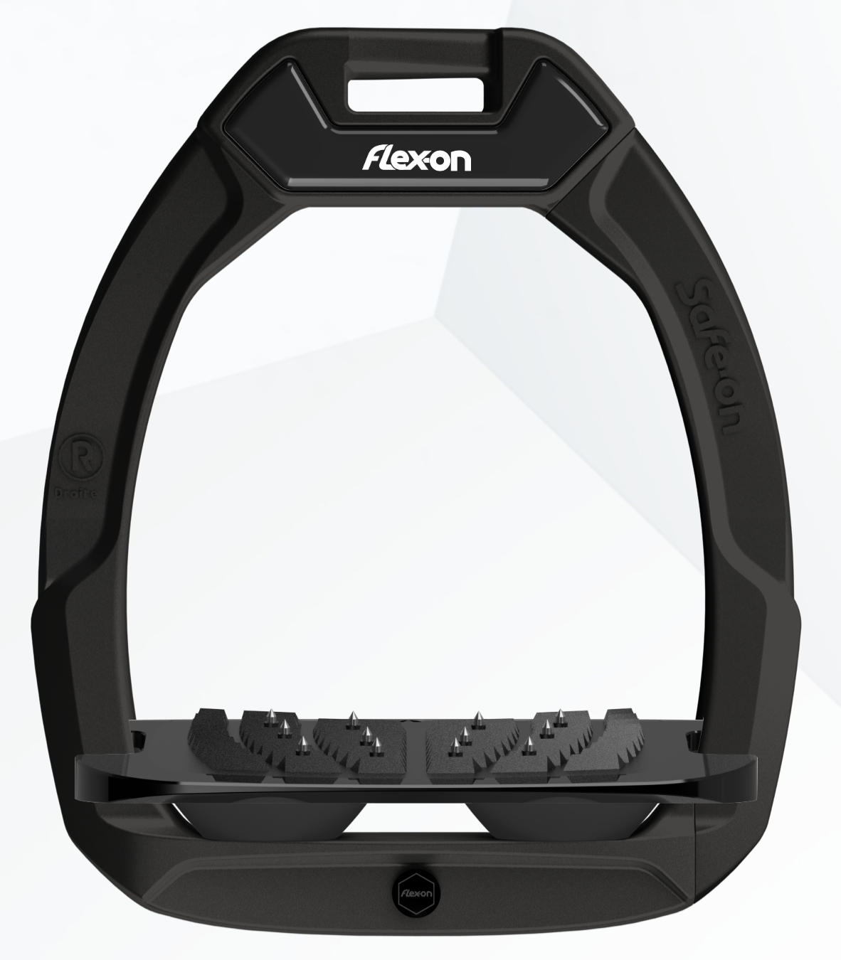 Flex-on Safe-on Ultra-grip safety stirrups (inclined or flat footbed)